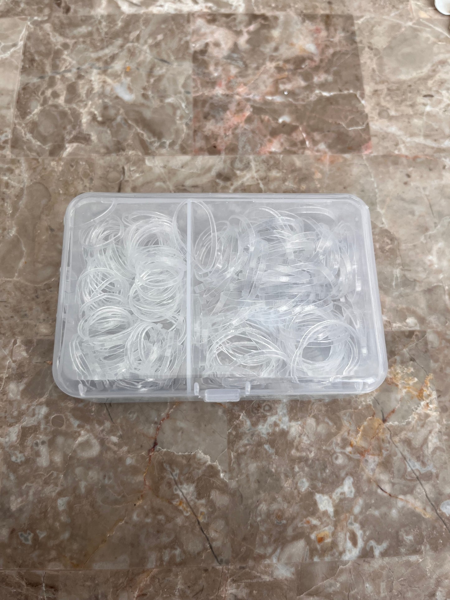 Pre-filled Clear Elastics Case