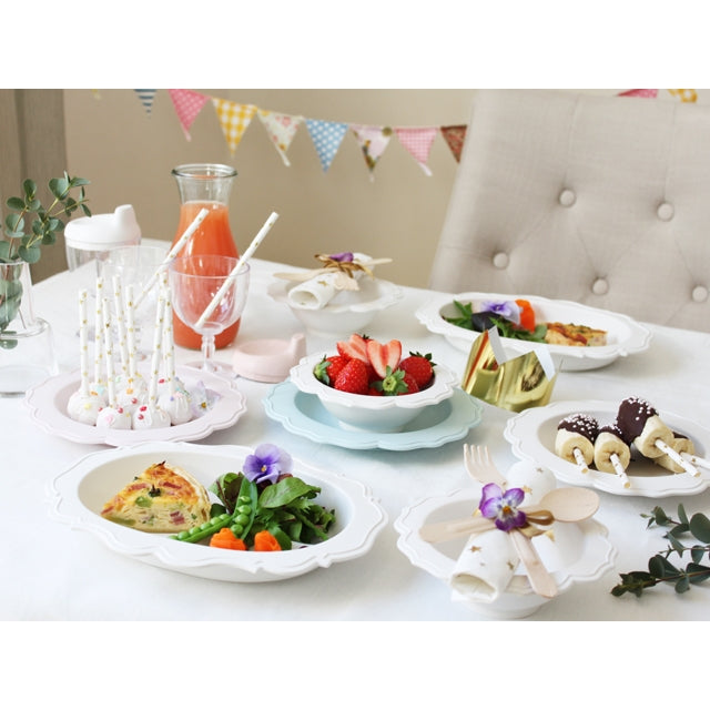 Toddler Classic Blue Dinnerware Set