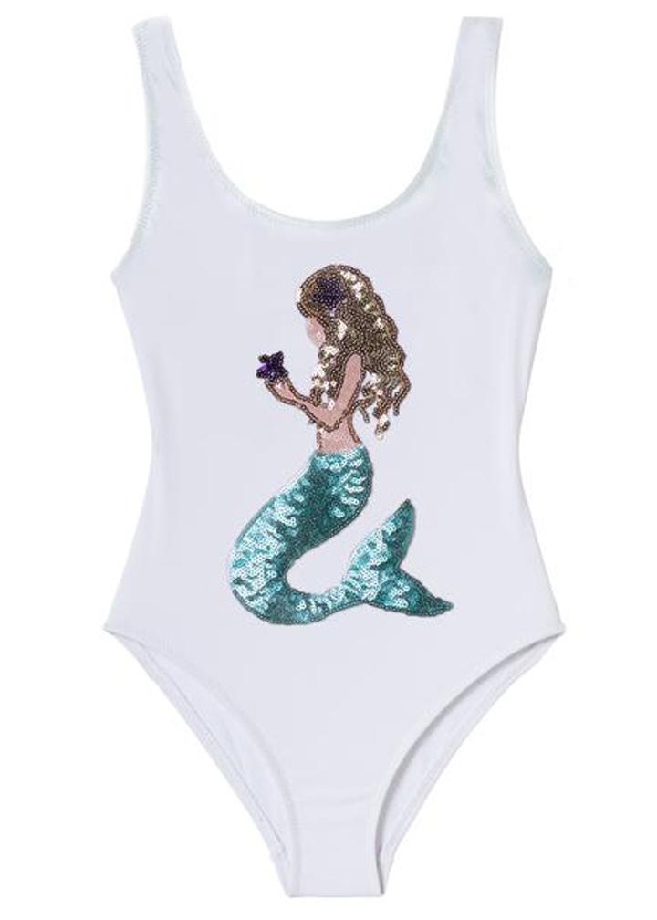 Sequined Mermaid Suit - Addison Lane