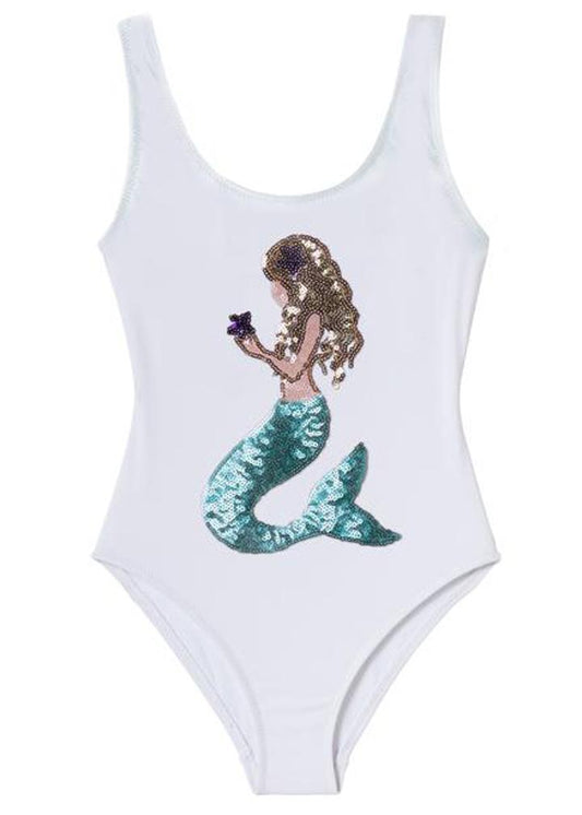 Sequined Mermaid Suit - Addison Lane    