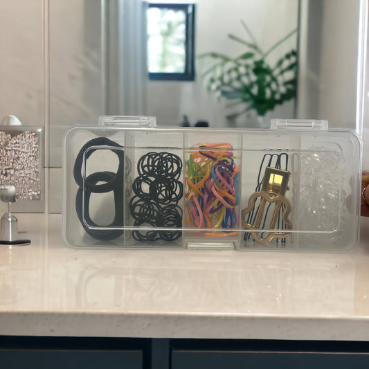 Multi-Compartment Hair Accessory Storage