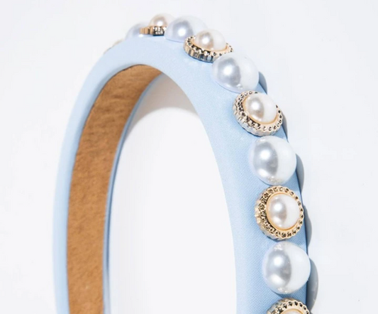 Something Blue Padded Headband