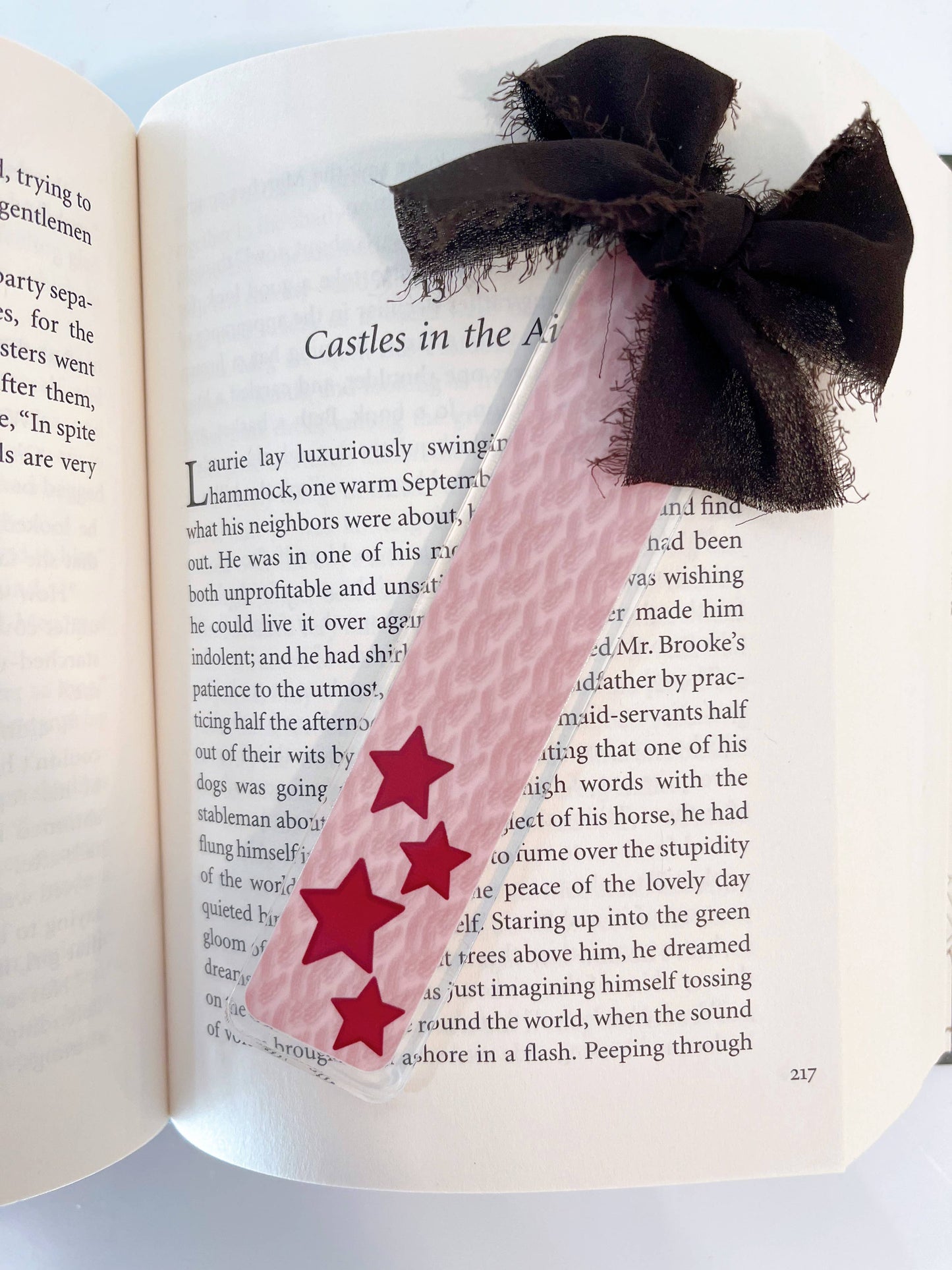 Typo Lettering Co - Cardigan Inspired Acrylic Bookmarks-DISCOUNTED PRICE: Pink/Lover
