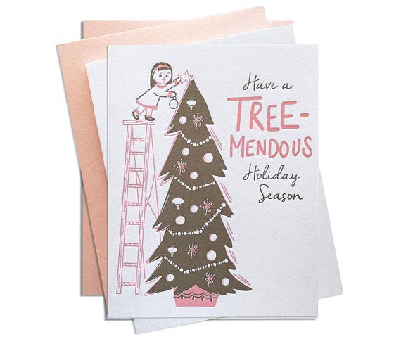 Tree-Mendous Christmas Card