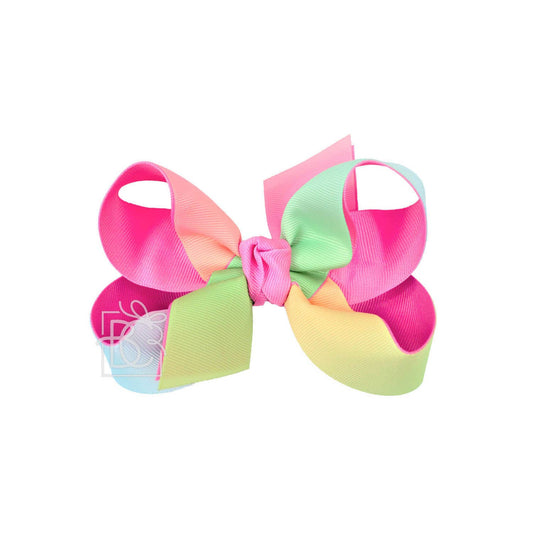 Rainbow Ribbon Bow