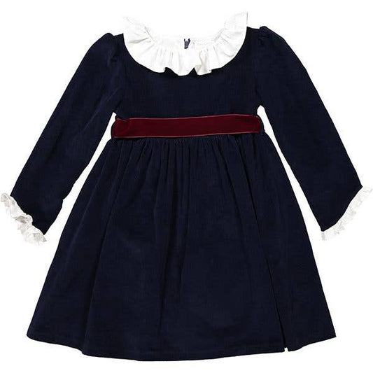 Bella Blue Vevet Dress
