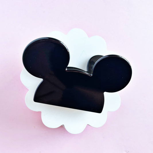 Black Magical Mouse Claw Clip