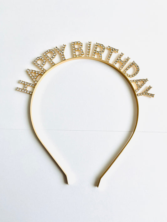 Happy Birthday Headband