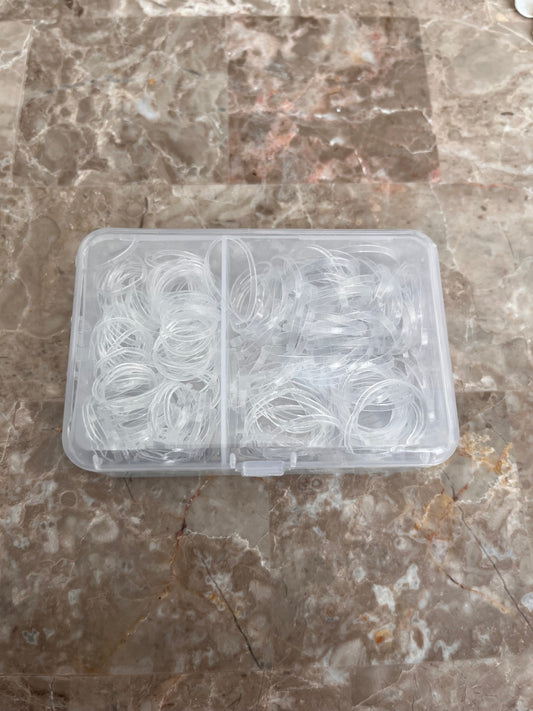 Pre-filled Clear Elastics Case