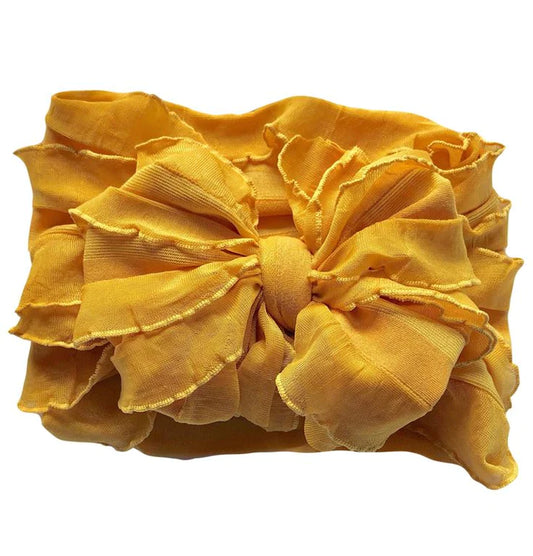 Mustard Yellow Baby Headwrap