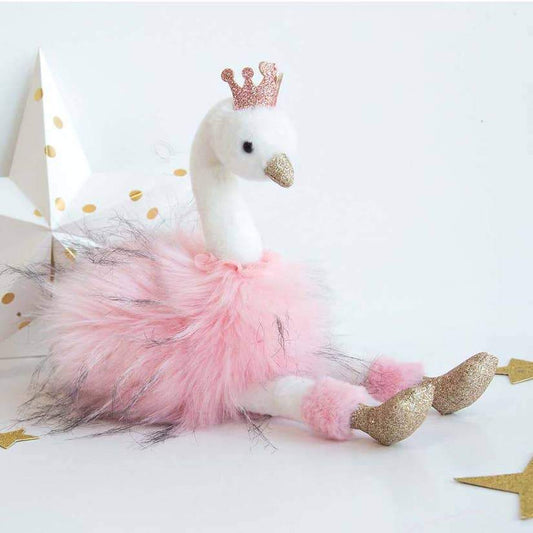 Pink Feathered Swan - Addison Lane