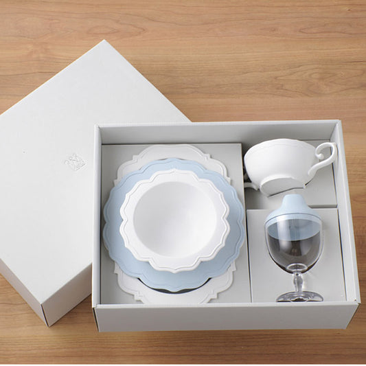 Toddler Classic Blue Dinnerware Set