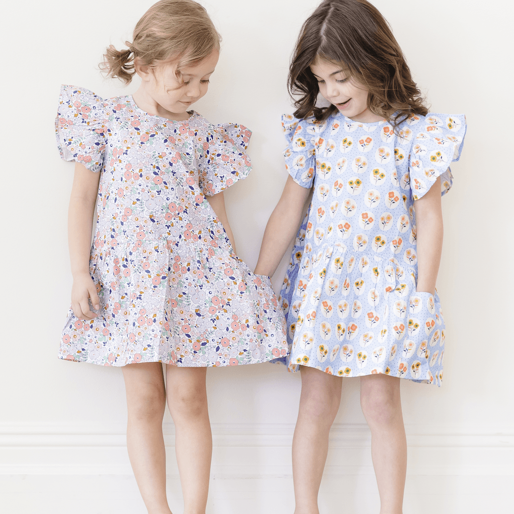 Blue Bell Dress - Addison Lane 