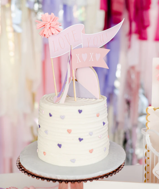 Valentine Pennant Flags