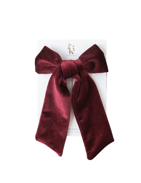 Alice Velour Bow