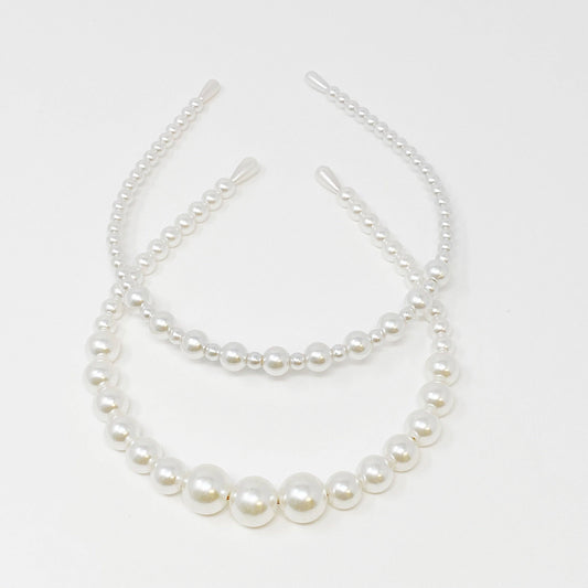 Pearl Bauble Headband Set